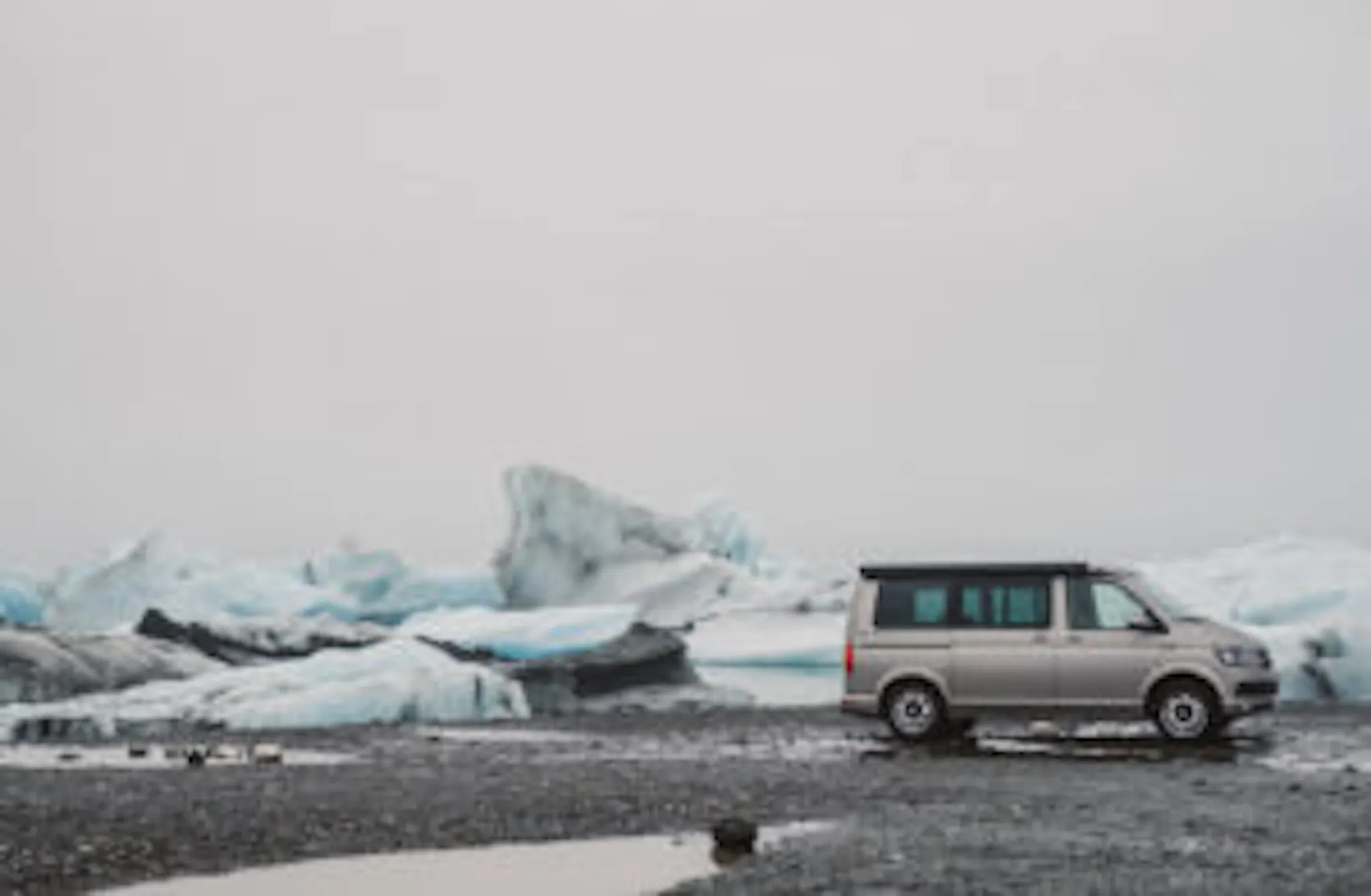 Camping in South Iceland
