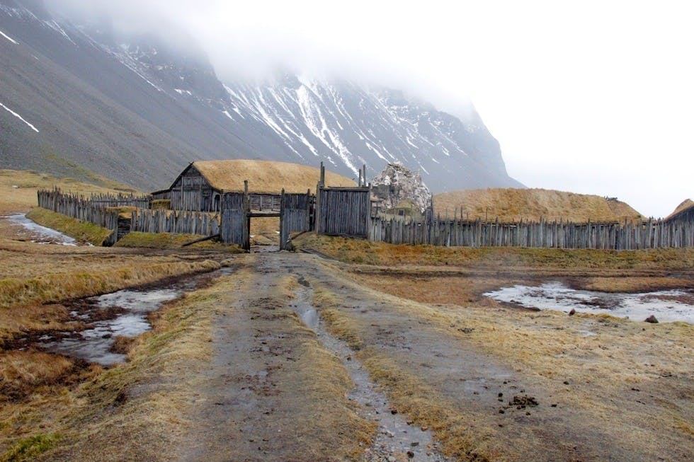 Viking village in Iceland