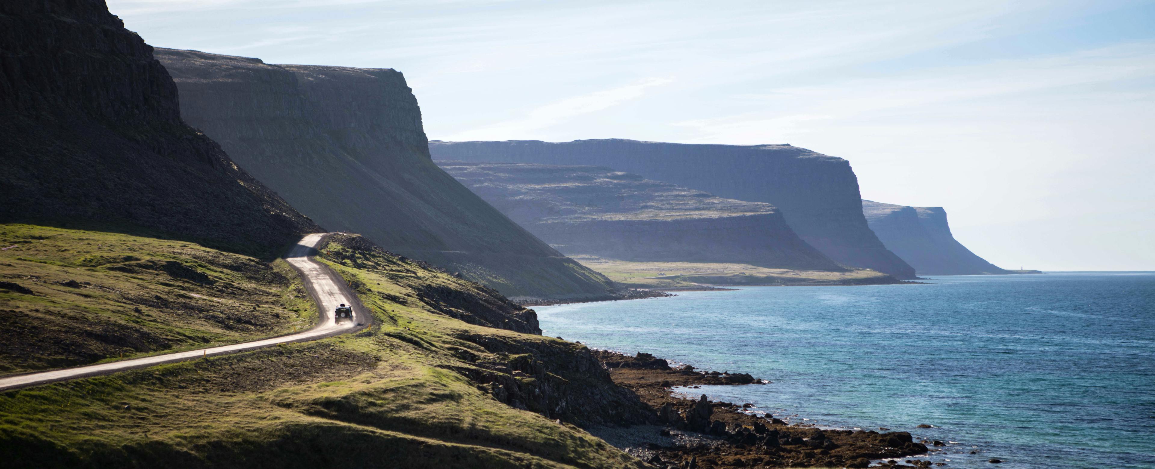 Driving in Iceland in October