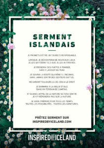 The Icelandic Pledge in French - L'engagement islandais