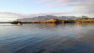 Viðey island outside Reykjavik