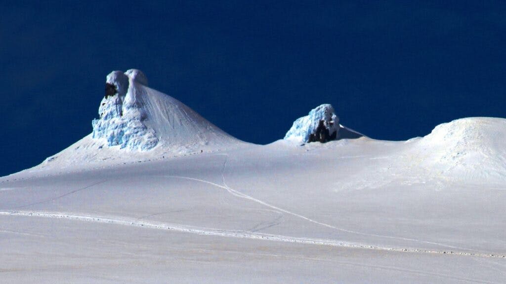 Snow-capped Snæfellsjökull volcano in Iceland.