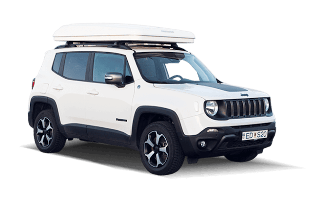 Image of Jeep Renagade 4xe Roof top tent (Automatic)