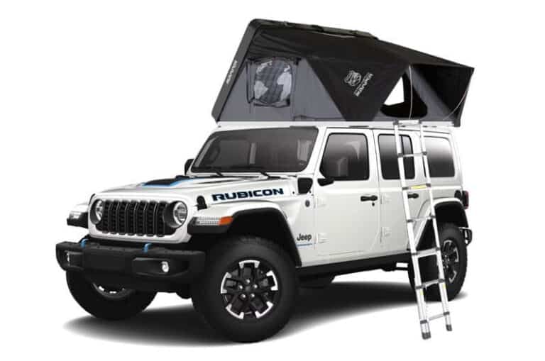 Image of Jeep Wrangler 4xe Roof top tent (Automatic)