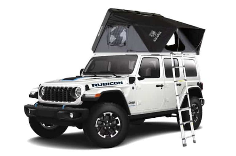 Image of Jeep Wrangler 4xe Roof top tent (Automatic)