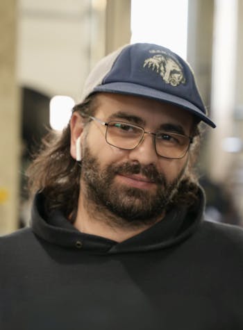 OFFICE STAFF MEMBER POSING