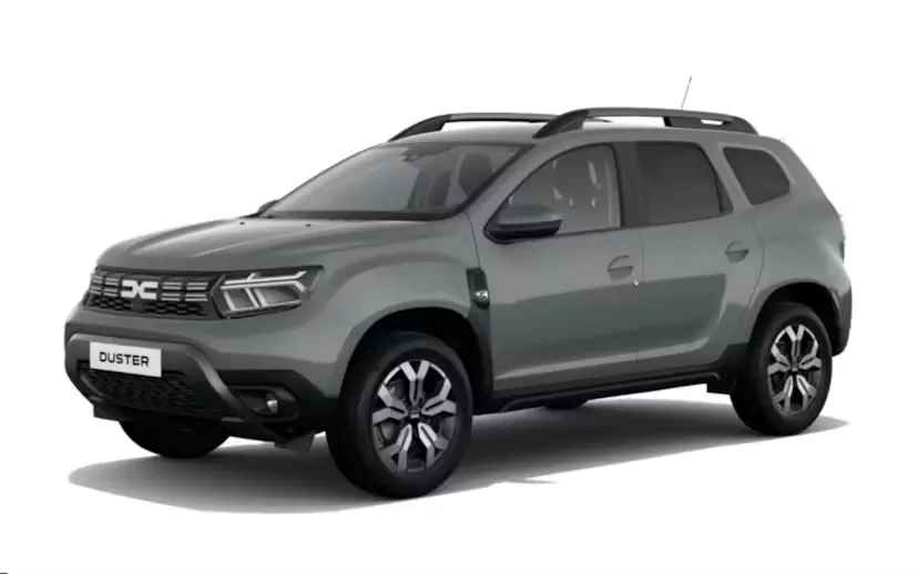 Dark grey Dacia Duster 4x4