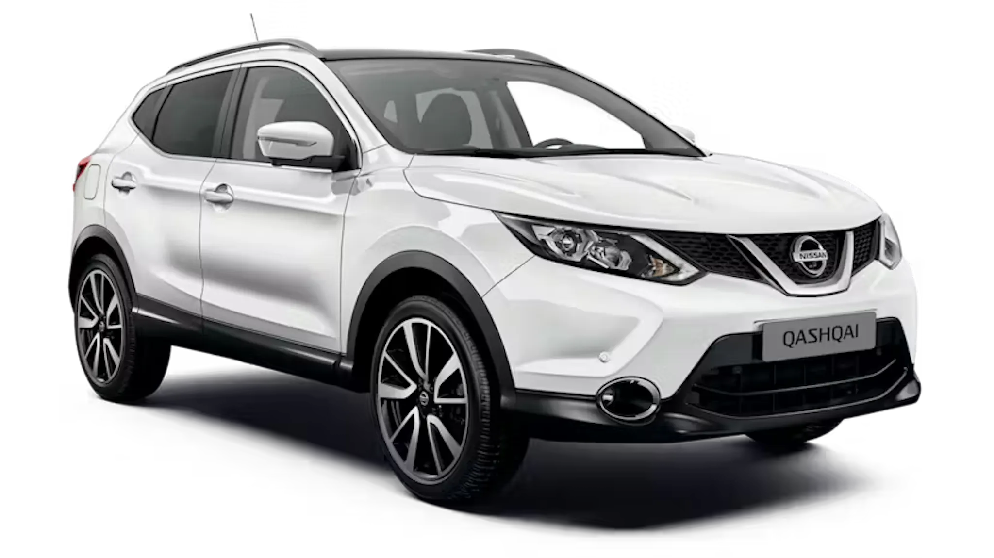 White Nissan Qashqai 4x4
