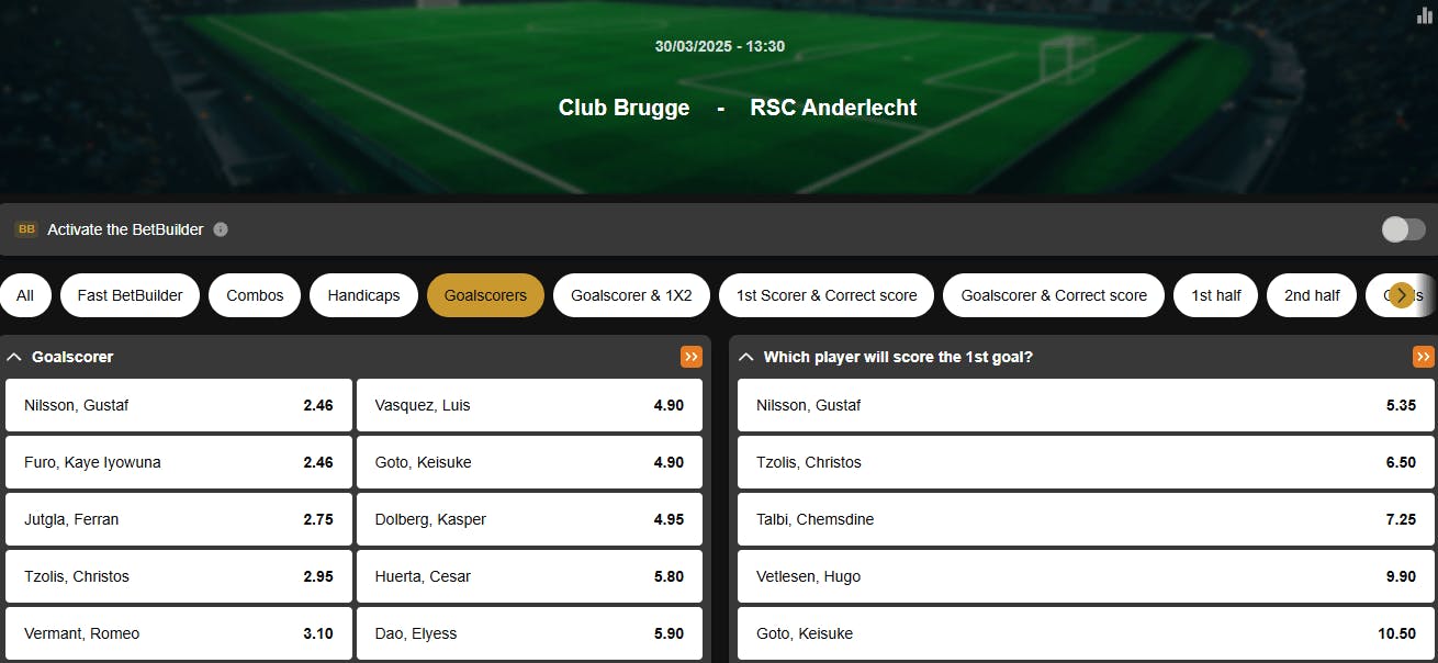Playoffs Jupiler Pro League | Club Brugge vs Anderlecht | Golden Vegas Sport