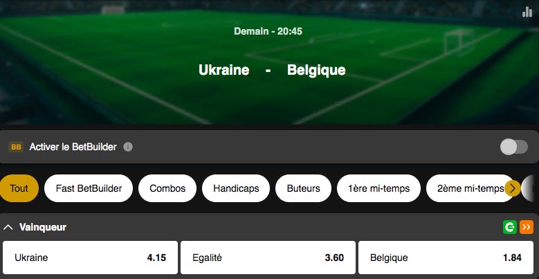 Nations League | Ukraine - Belgium | Golden Vegas Sport