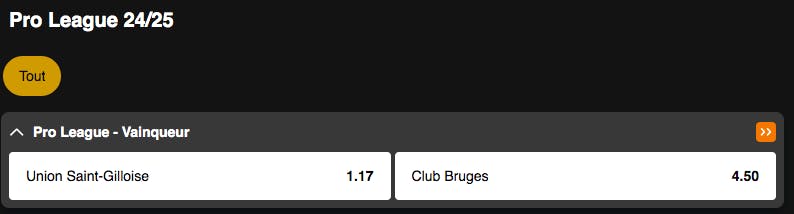 Champions Playoffs Pro League | Club Bruges - Union Saint-Gilloise | Golden Vegas Sport