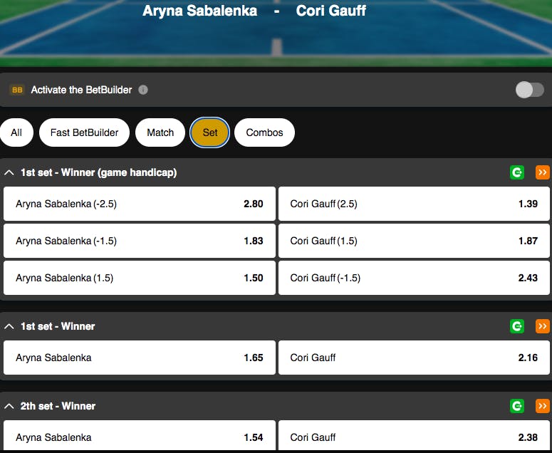 Finale Roland-Garros | Coco Gauff - Aryna Sabalenka | Golden Vegas Sport