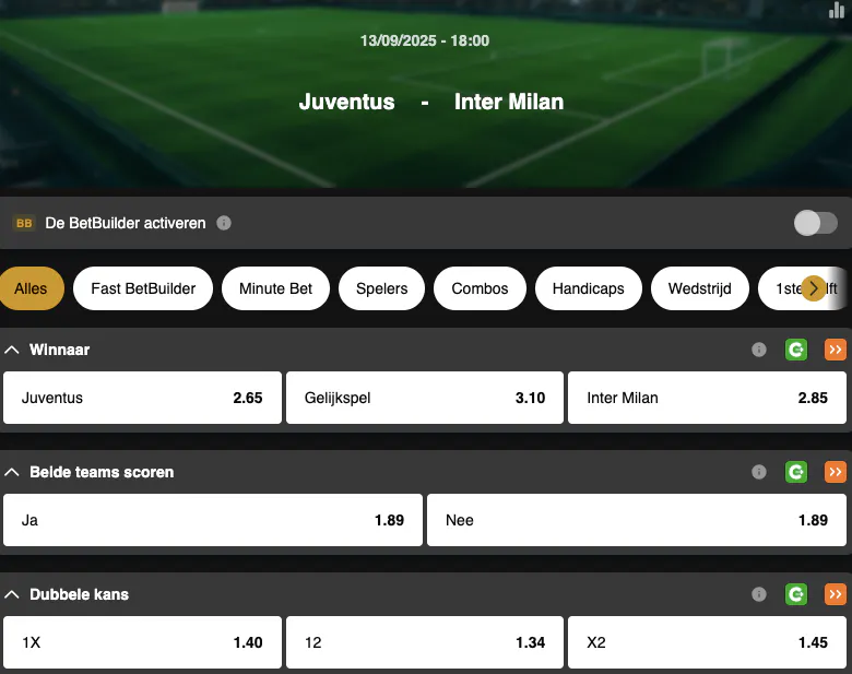 Serie A  | Juventus Turin - Inter Milan | Golden Vegas Sport