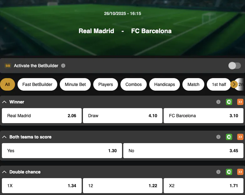 Liga | Real Madrid - FC Barcelona | Golden Vegas Sport