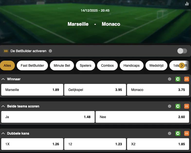 Ligue 1 | Marseille - Monaco | Golden Vegas Sport