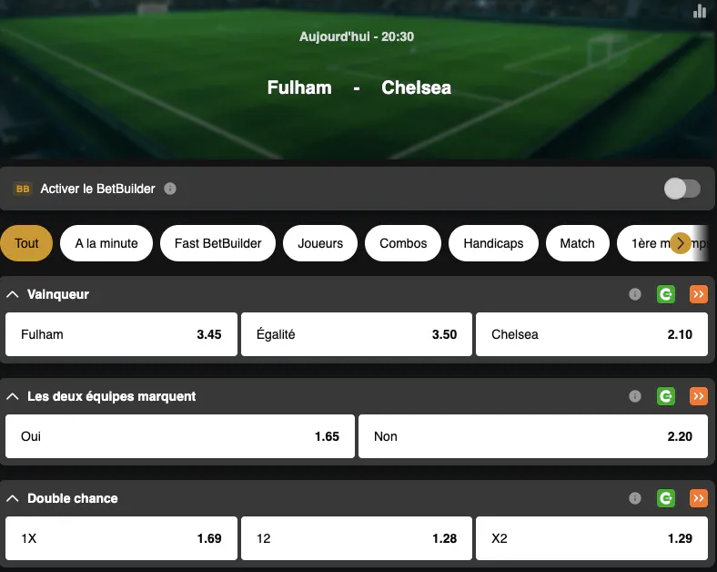 Premier League | Fulham - Chelsea | Golden Vegas Sport
