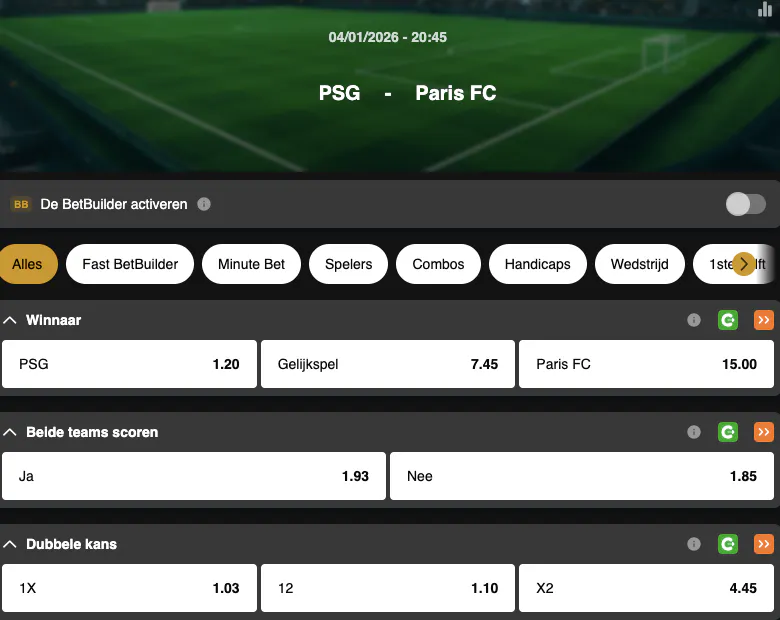 Ligue 1  | Paris Saint-Germain - Paris FC | Golden Vegas Sport