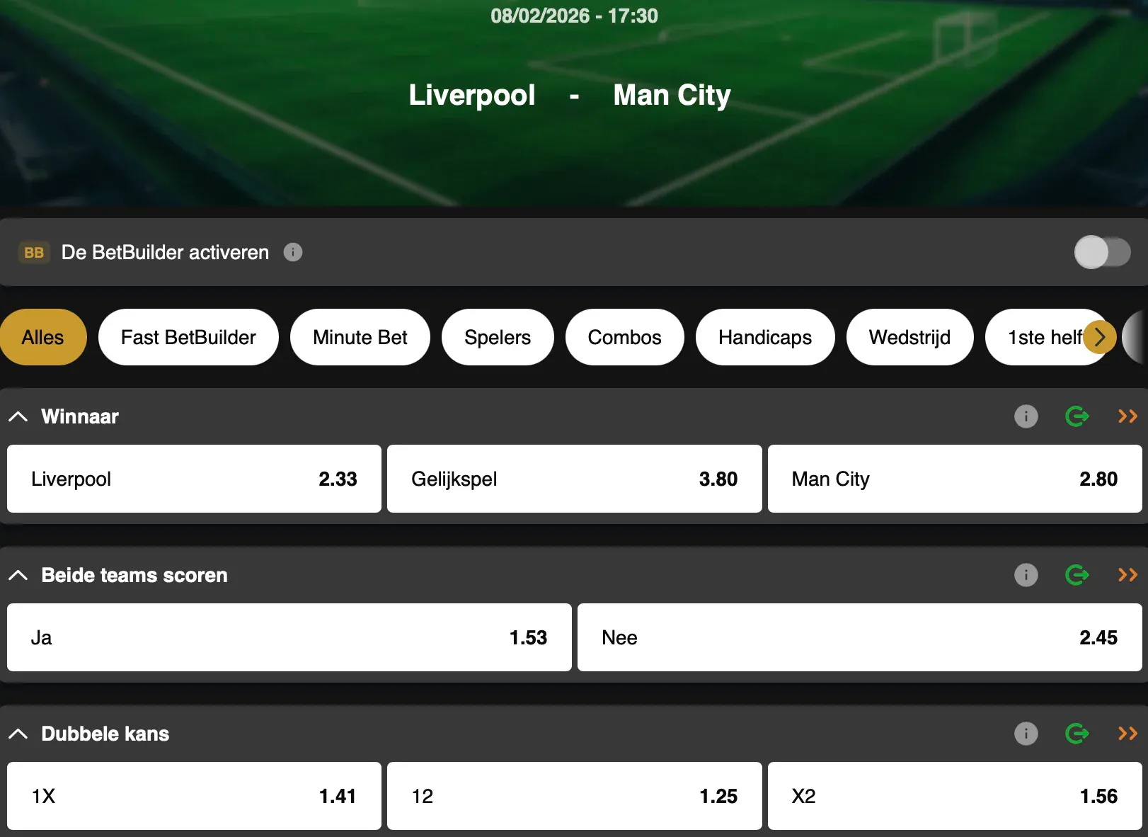 Premier League | Liverpool - Manchester City | Golden Vegas Sport