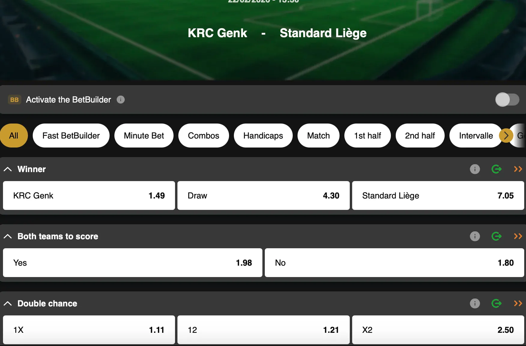 Which team will come out on top between Genk and Standard and make the move of the weekend in the battle for the top six?