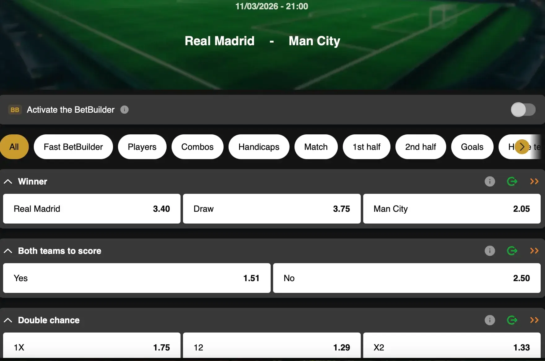 Champions League: Will Manchester City get their revenge on Real Madrid from last year? A key Champions League fixture to follow on GoldenVegas Sport.