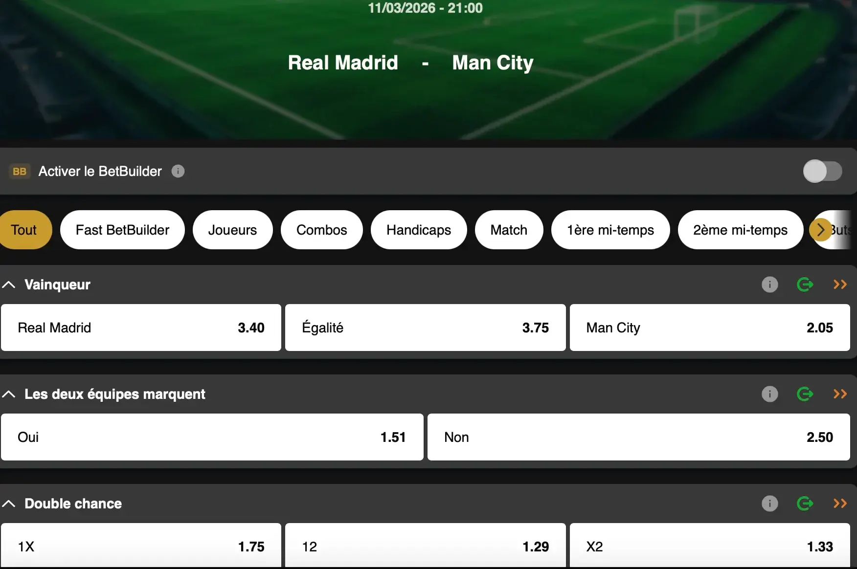 Ligue des Champions : Manchester City va-t-il prendre sa revanche de l'an dernier sur le Real Madrid ? Une rencontre à suivre sur GoldenVegas Sport.