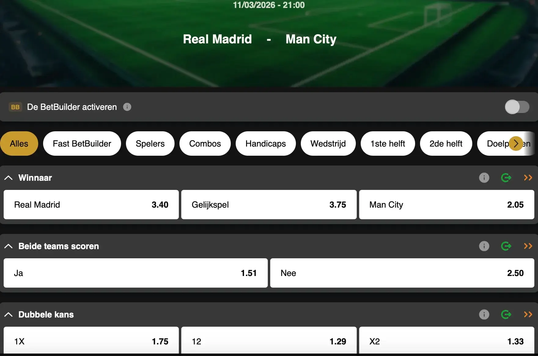 Champions League: Gaat Manchester City zijn revanche halen op Real Madrid van vorig jaar? Een wedstrijd om te volgen op GoldenVegas Sport.