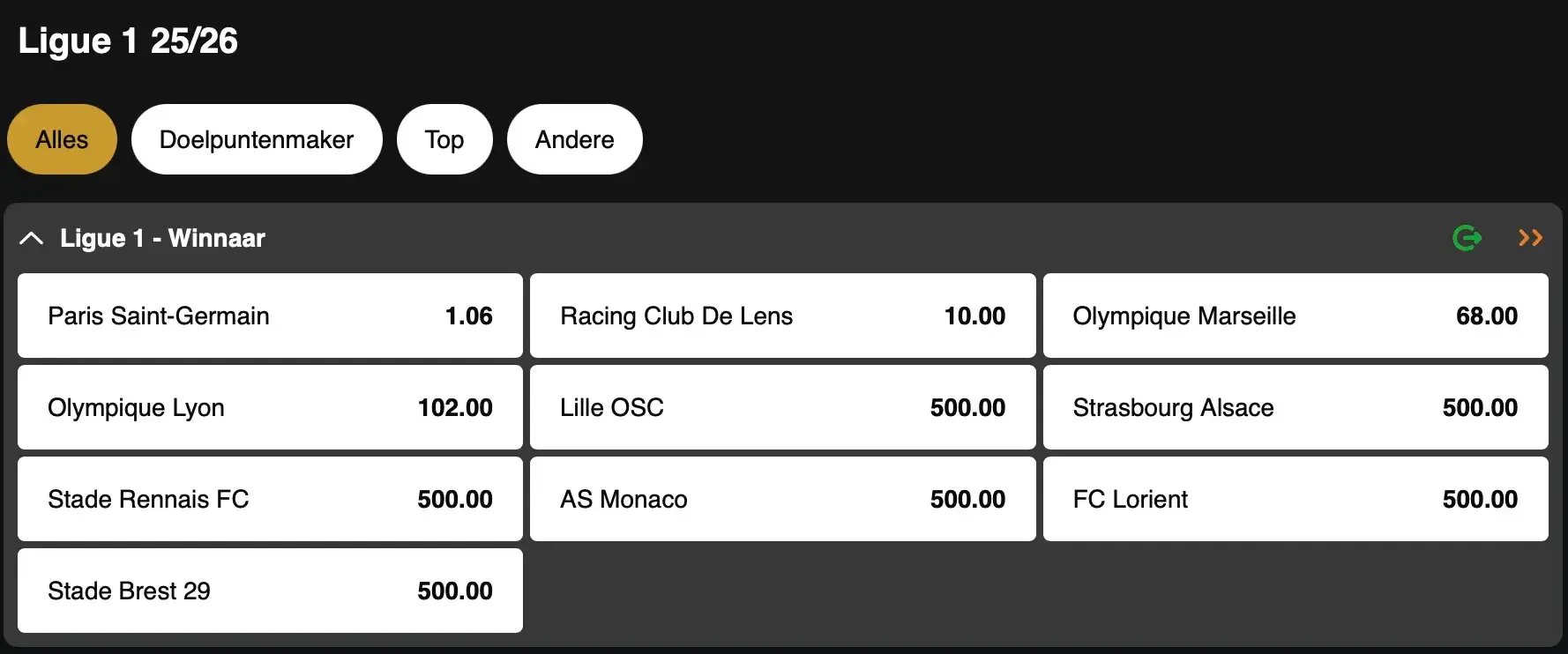 Ligue 1: de titelstrijd tussen PSG en Lens moet je tot het einde van het seizoen volgen op GoldenVegas Sport.