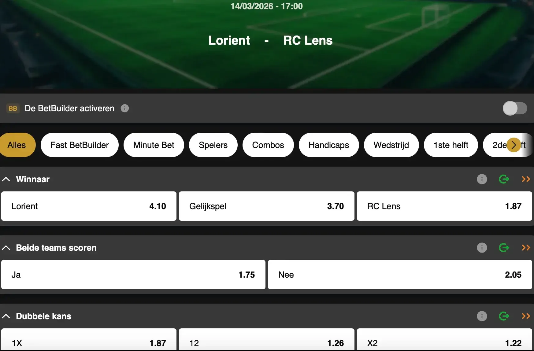 Ligue 1: Neemt Lens de leiding in het Franse kampioenschap door te winnen bij Lorient? Een wedstrijd om te volgen op GoldenVegas Sport.