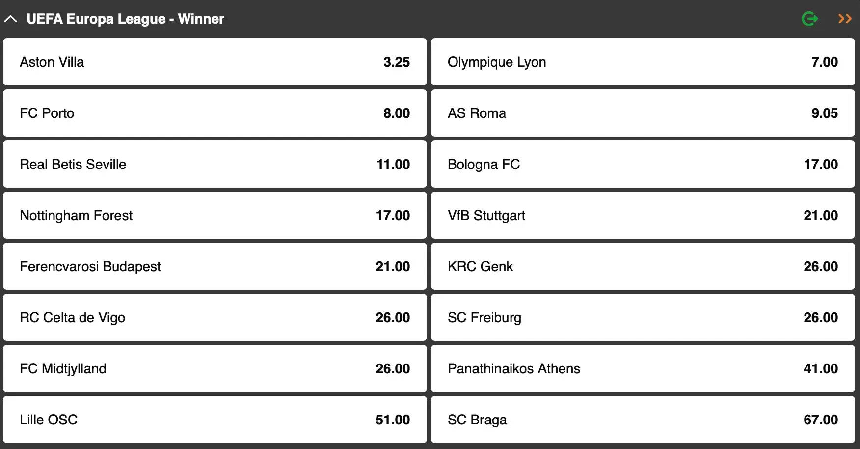 Europa League: Will a Jupiler Pro League club follow in Tottenham's footsteps? A competition to follow on GoldenVegas Sport.