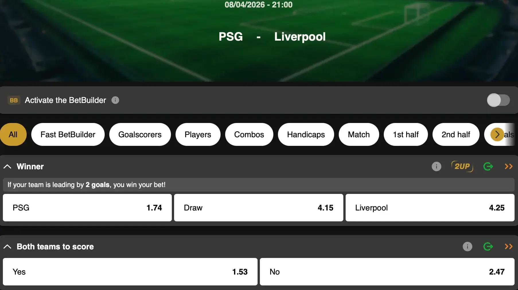 Will PSG defend their Champions League crown? Follow the quarter-final live on GoldenVegas Sport.