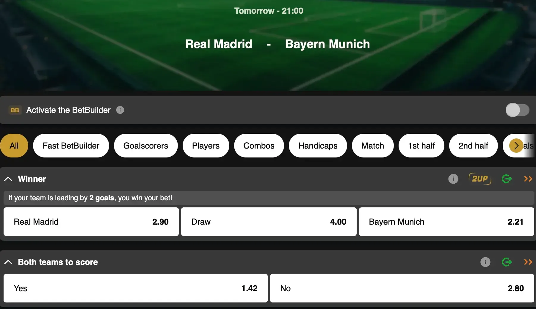 Will Vincent Kompany's Bayern Munich follow the logic and eliminate Thibaut Courtois's absent Real Madrid?