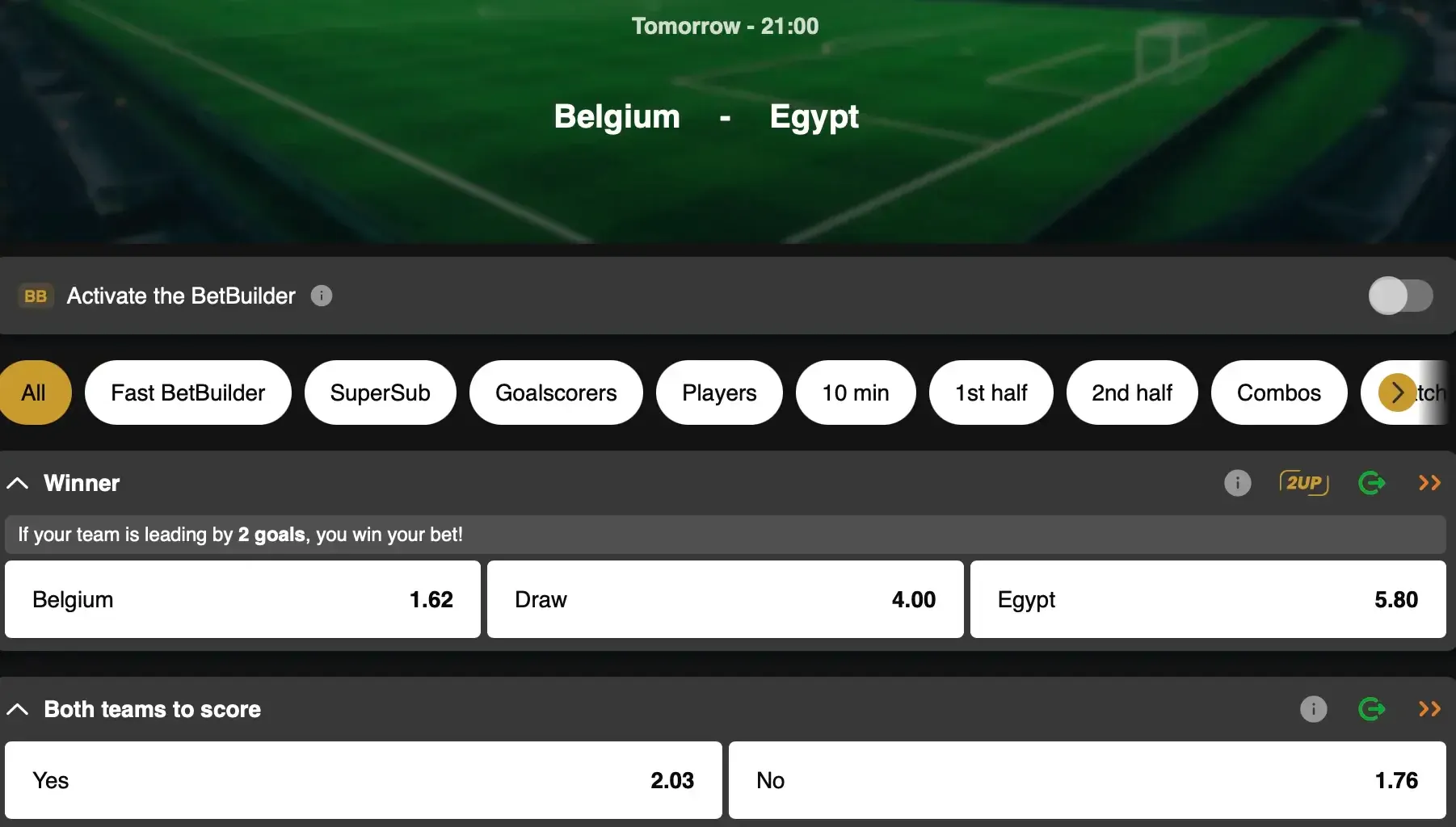 World Cup 2026: Belgium start as overwhelming favourites against Egypt. Read our full Belgium Egypt match preview.