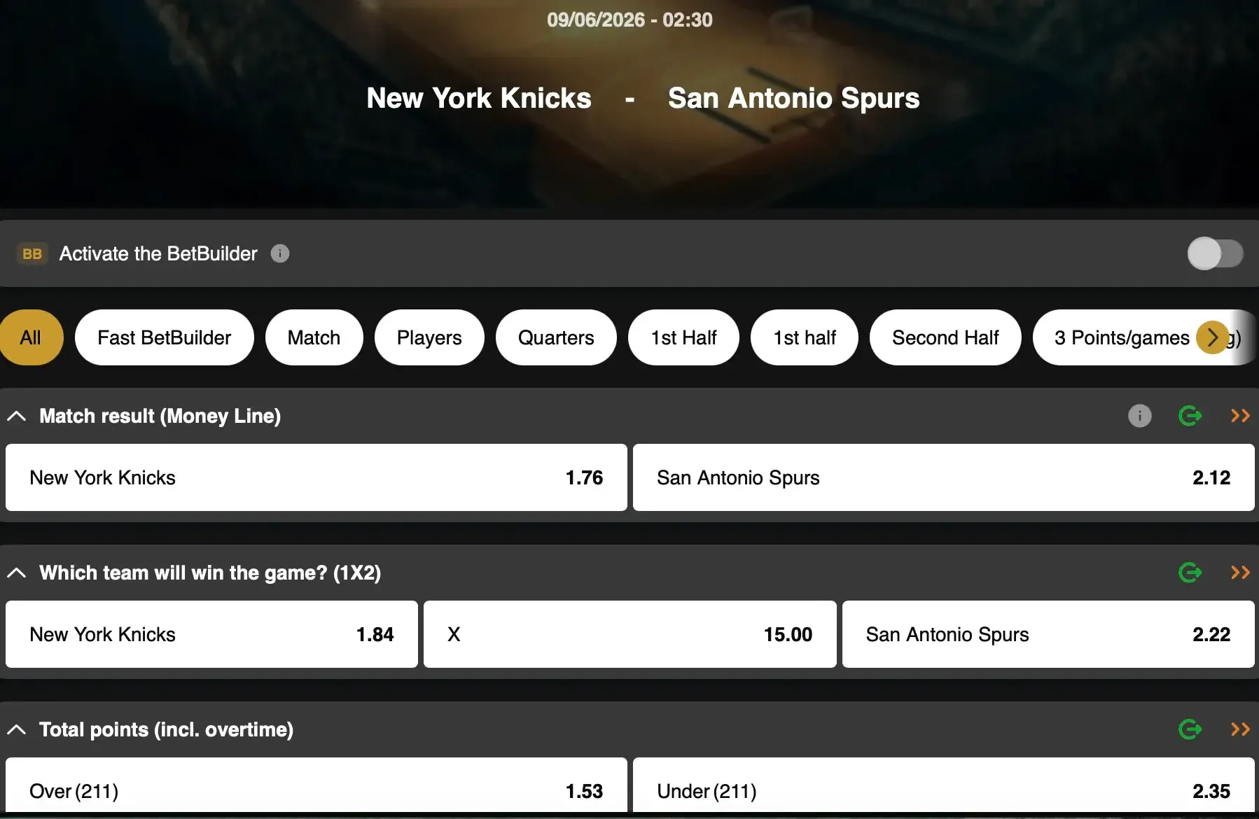 NBA Finals: will the New York Knicks claim Game 3 against the San Antonio Spurs?