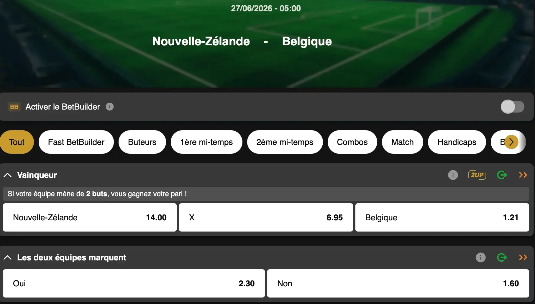 Mondial 2026 : la Belgique va-t-elle se qualifier en battant la Nouvelle-Zélande ? 
