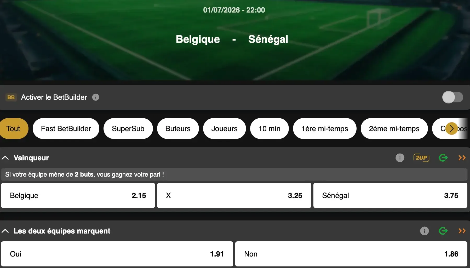 FIFA Wereldkampioenschap 2026: kloppen onze Rode Duivels Senegal en plaatsen ze zich voor de achtste finale?