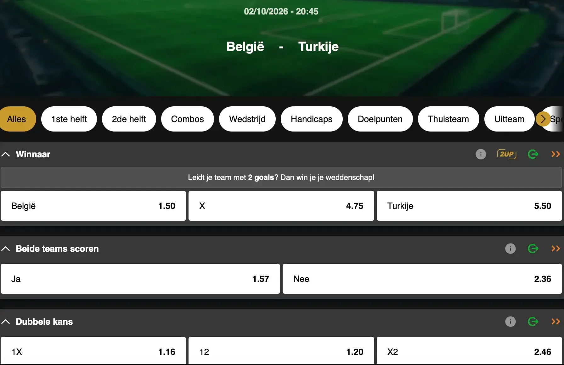 België-Turkije in de Nations League: kunnen de Rode Duivels zich herpakken op Sclessin?
