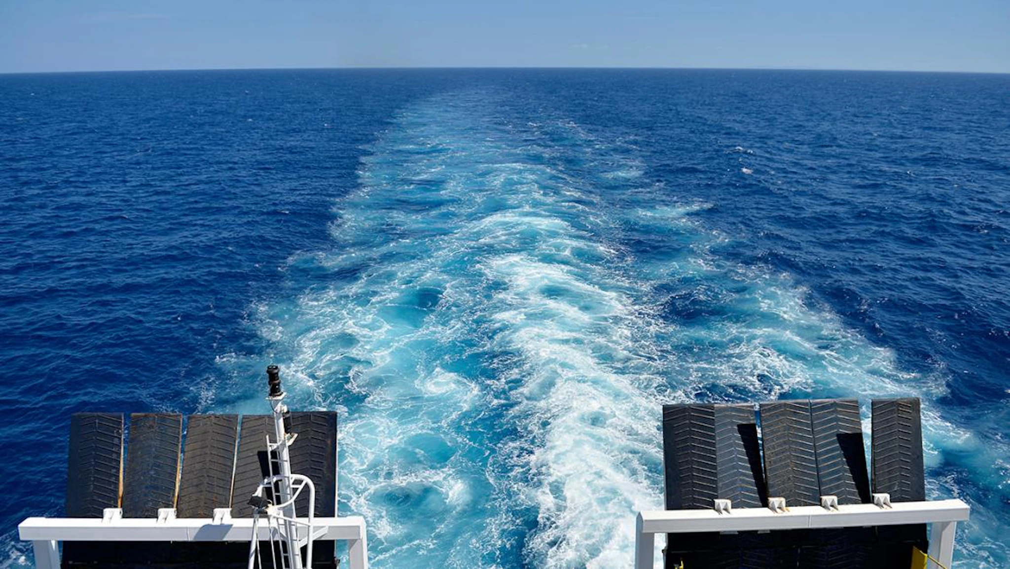 Ship at sea