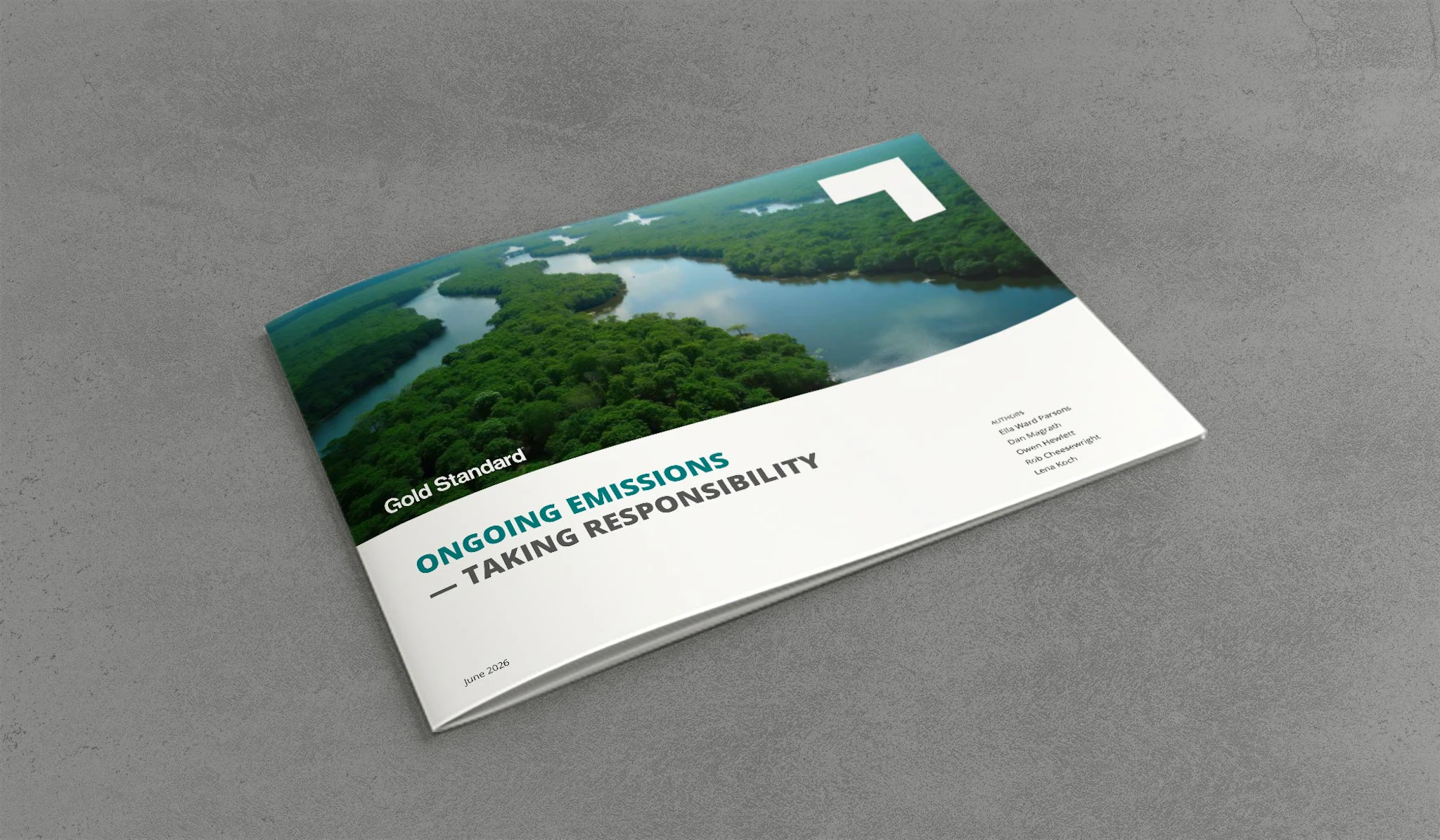 Ongoing Emissions – Taking Responsibility report Cover