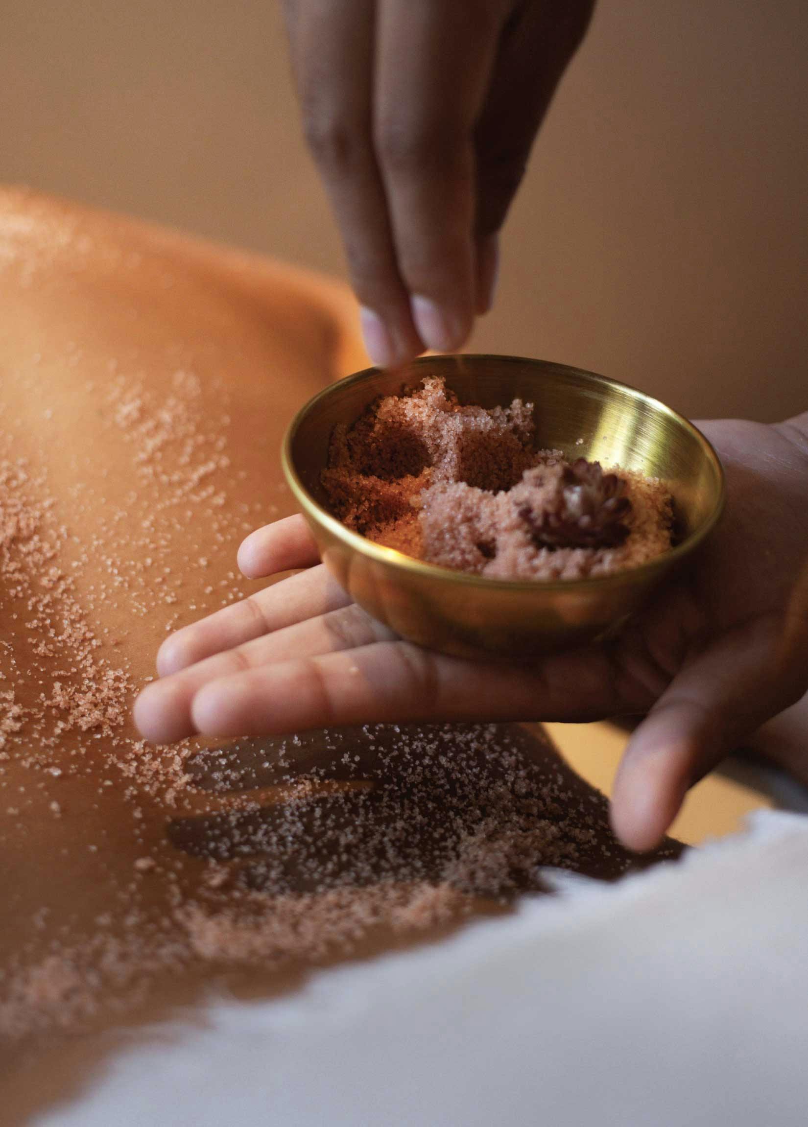 Body scrub treatment