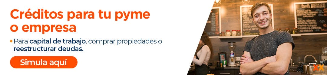 Creditos para tu pyme o empresa - Capital de Trabajo, Reestructurar Deudas, Comprar Propiedades