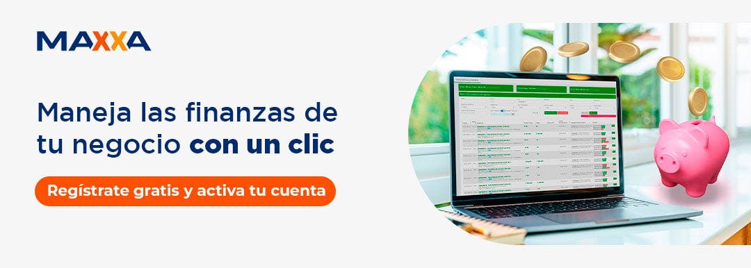 Maneja las finanzas de tu negocio con un clic - Regístrate gratis