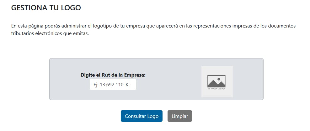 Gestiona tu logo en el SII