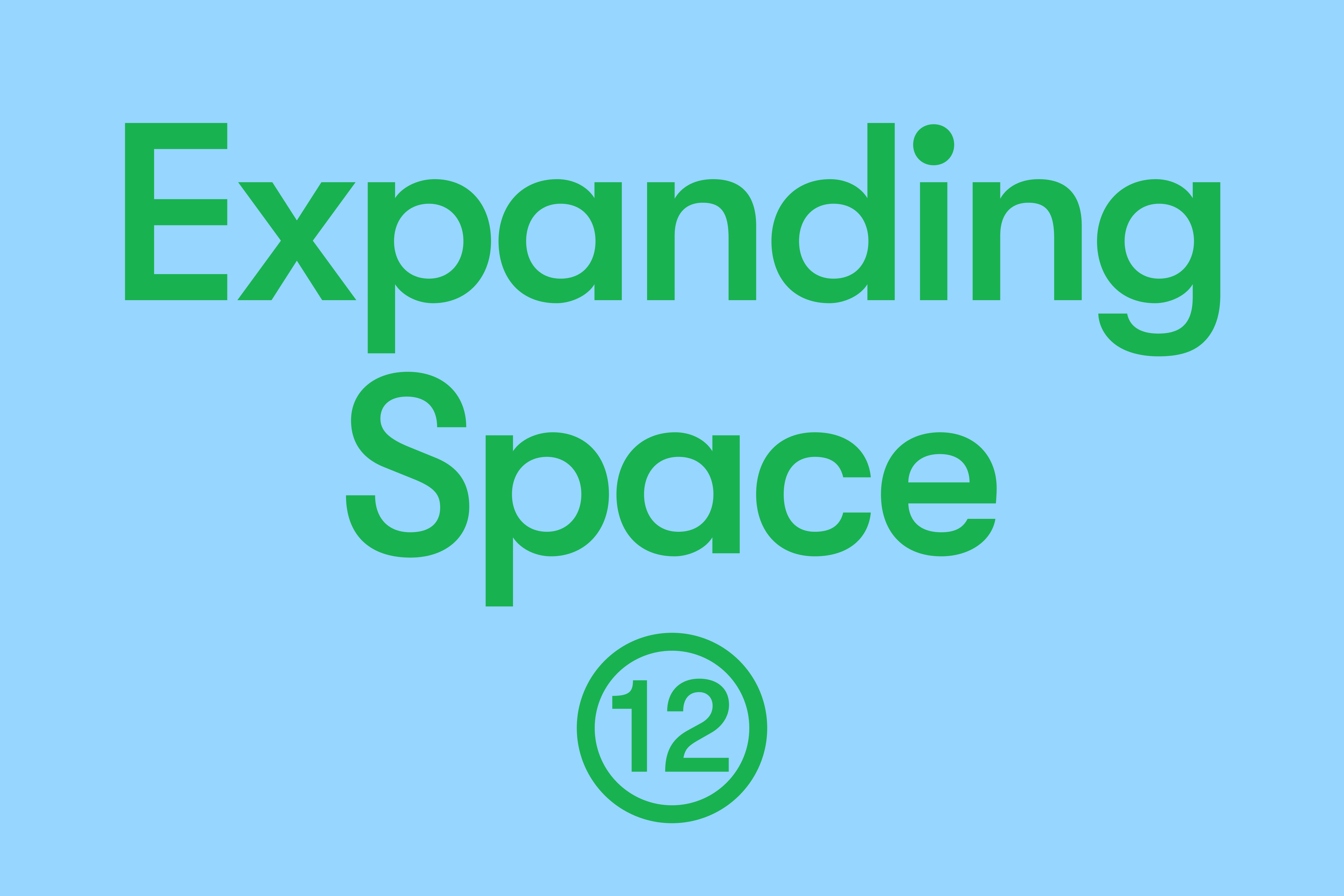 Expanding space