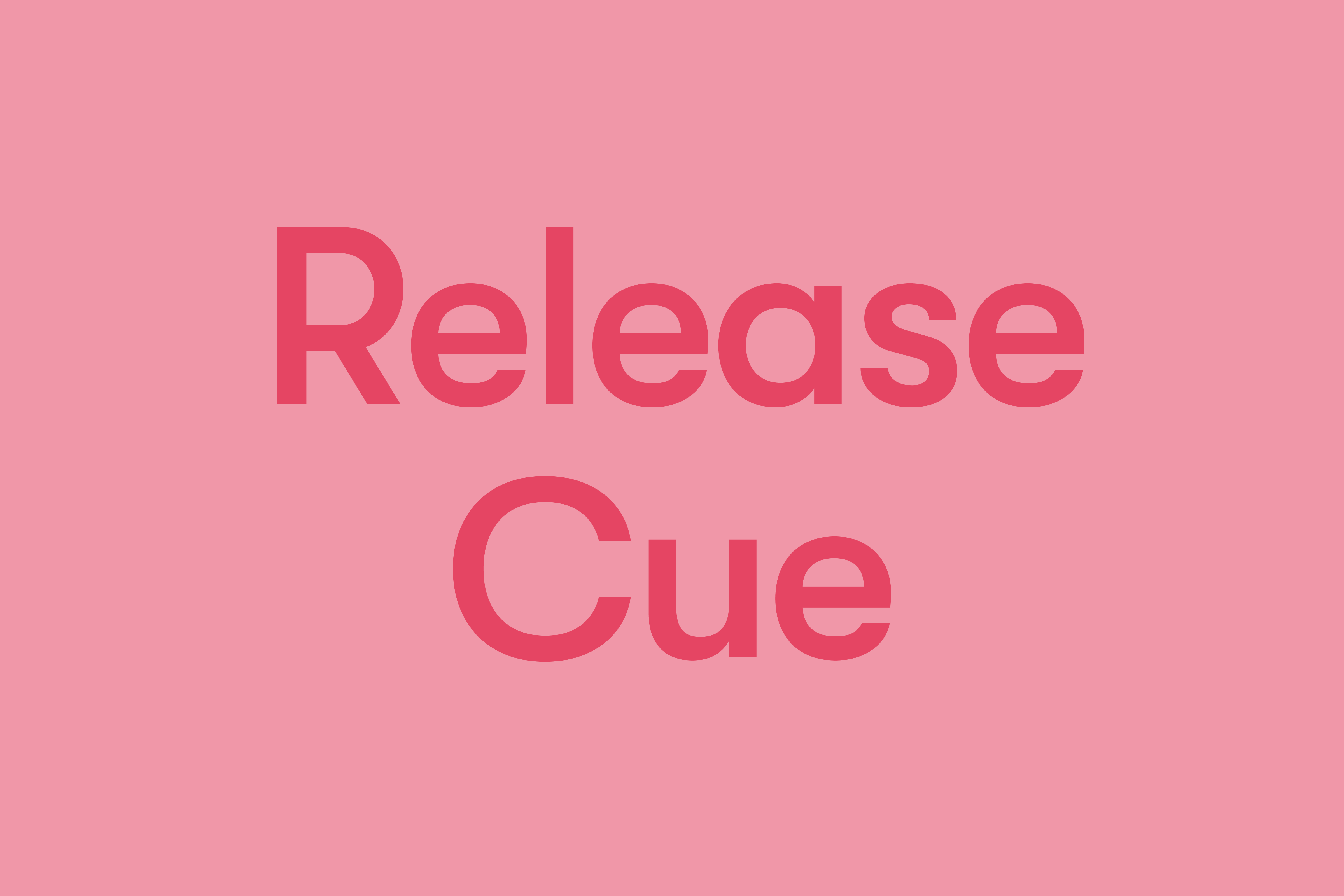 Release cue