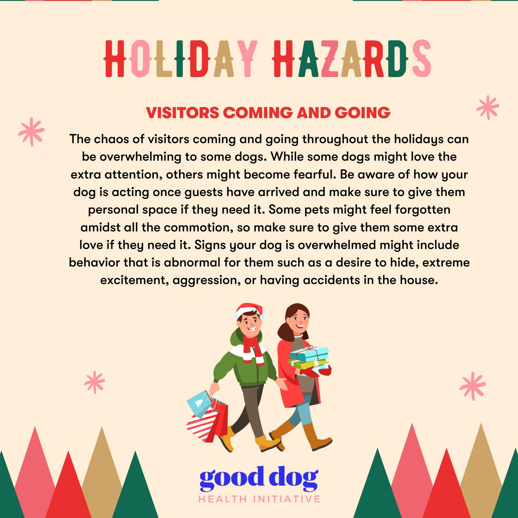 Holiday Hazards: Visitors coming and going