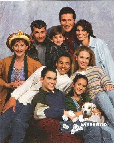The cast of Wishbone