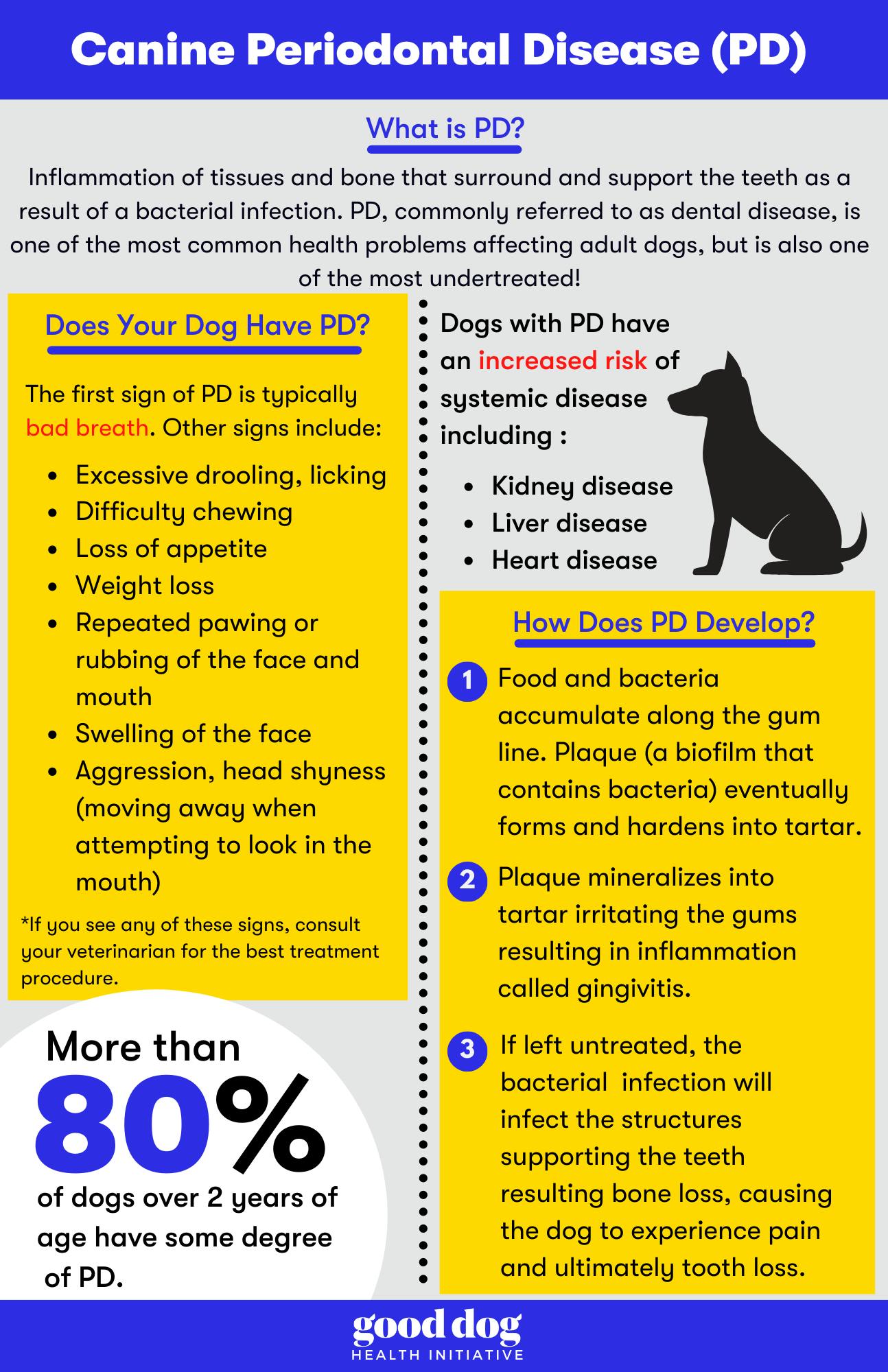 Periodontal Disease infographic