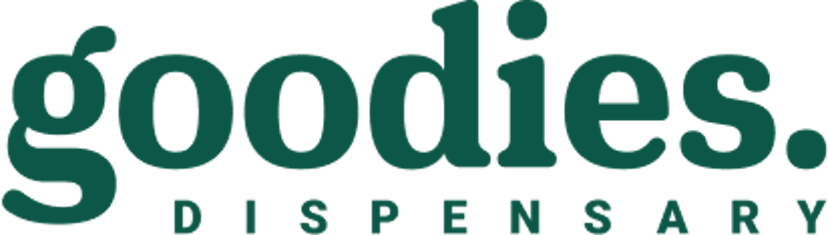 Goodies dispensary Streamwood Logo, Goodies Product logo