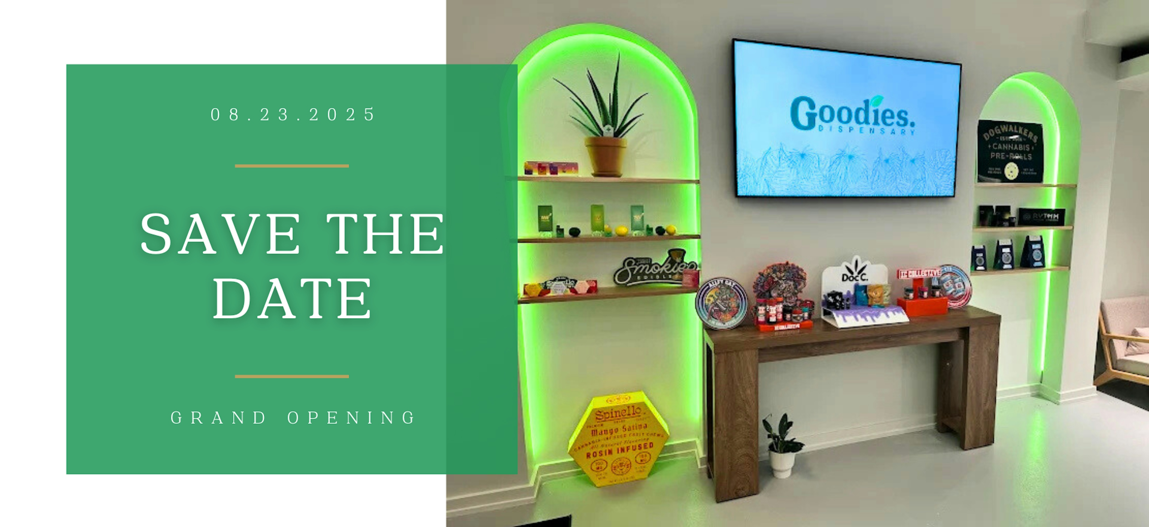 Goodies grand opening