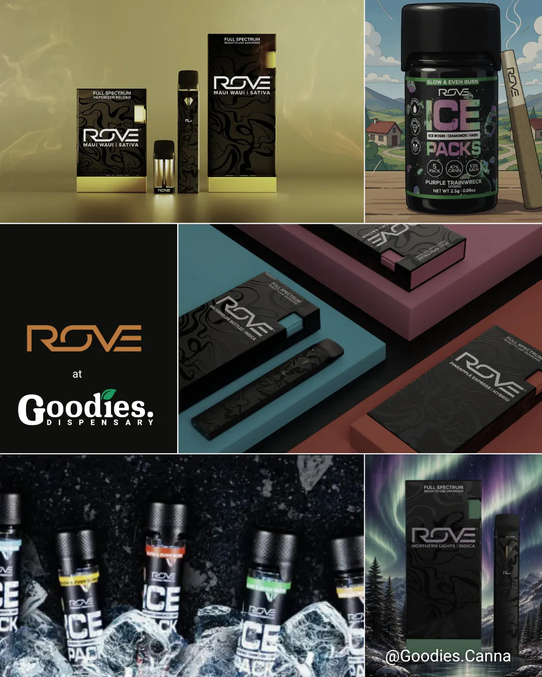 Rove Cannabis Premium Vape Cartridges